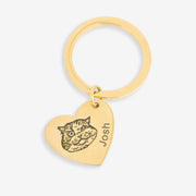 A Pet Heart Keychain is the perfect blend of symbolism and sentiment.